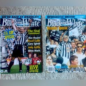NewCastle United - Black & White Official Magazine